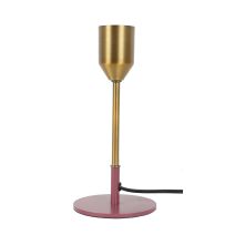 LAMPE TIKY-C CREATION 1*E27 60W-REF 221641 DORE/ROSE HT23,5CM D14CM