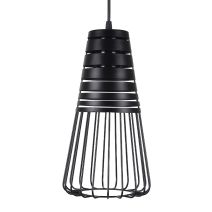 Suspension malti 1*E27 60W noir 30cm D16cm - C CREATION