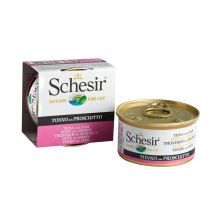 SCHESIR CHAT GELEE THON/JAMBON B/ 85GR C140 