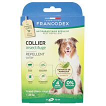 COLLIER INSECTIFUGE GRAND CHIEN + DE 20KG