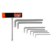 8 CLES MALES LONGUES TAMPER TORX