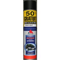 PEINTURE NOIR BRILLANT 600ML