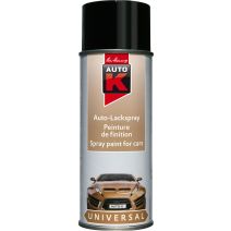PEINTURE NOIR BRILLANT 400ML