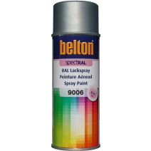 PEINTURE ALU BLC RAL9006 400ML