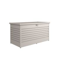 COFFRE JARDIN 160 ARGENT MET