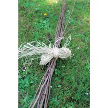 Floche de rafia naturel