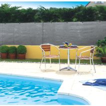 Brise vue pe tisse 95% avec boutonniere 1x10m - NORTENE