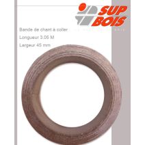 Chant stratifié chêne américain à coller h. 45 mm