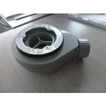 Bonde receveur résine 90mm sans chapeau