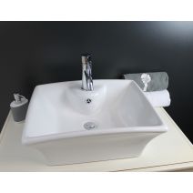 Vasque ceram Vésuve blanche