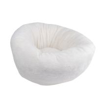 Coussin rasty blanc 45x25