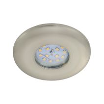 Spot encast fixe. led 5w nickel ip65