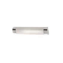 Applique salle de bain led 8w pvc chrome 375mm 720lm ip44