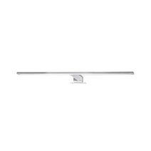 Applique miroir salle de bain led 8w metal pvc chrome 600mm 780lm ip44
