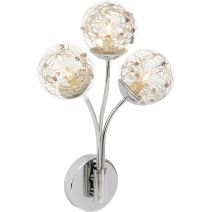 Applique murale brilliant joya 33w chrome