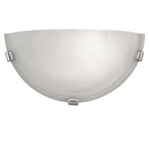 Applique murale brilliant mauritius 60w blanc