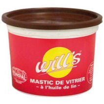 Mastic vitrier mondial 1kg acjou