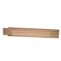 Mesure pliante 2m x 15mm bois naturel