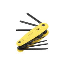 Combi 7 cles males tamper torx