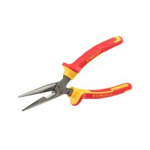Pince a becs 1/2 ronds longs 160mm isole