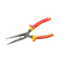 Pince a becs 1/2 ronds longs 200mm isole