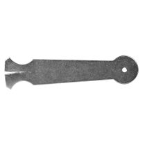 Patte scellem. tete rondelle  120mm zing.