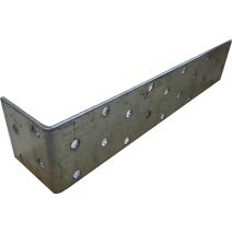 Equerre a beton perforee 200x40x40x2mm