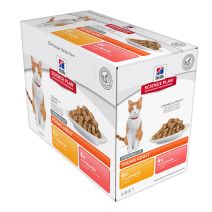 Sachet fraîcheur chat stérilisé poulet/saumon 12x85gr - HILL'S SCIENCE PLAN 