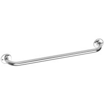 Barre droite 60cm laiton chrome