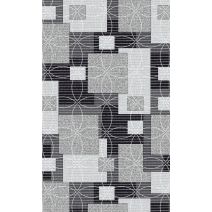 Rouleau mousse ajouré smarty fleuri argente - 15 x 0,65 m 