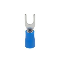 Cosse x10 fourche bleu Ø4 - DEBFLEX