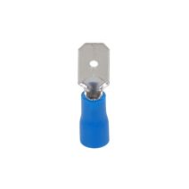 Languette x10 bleu 6.3x0.8