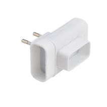 Triplite 2P 6a blanc - DEBFLEX