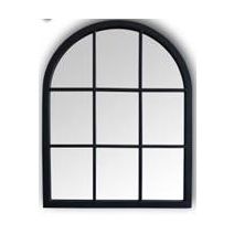 Miroir fenêtre en métal 43x54cm