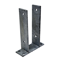 Support à fixer en u 9x9