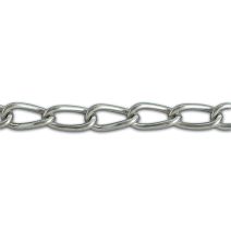 Chaine torse d3mm acier zingué