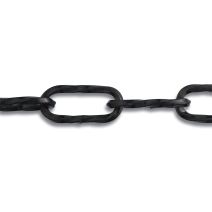 Chaine lustreri figaro d3,5 noir