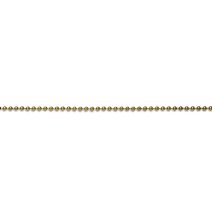Chaine boule laiton 10k ∅ 3.2mm - CHAPUIS