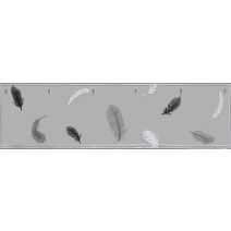 Rideau voile blanc 59cm
