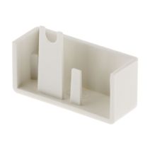 4 embouts pour moulure 30 x 10 blanc