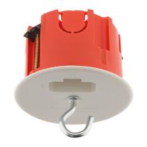Boite encastrement DCL de centre murs plaque de plâtre Ø65mm