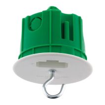 Boite dcl point de centre murs pleins d65mm