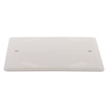 Couvercle carre 100x 100mm (livre avec vis)