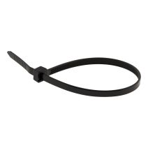 Lot de 50 colliers reutilisables 7,6x 200mm noirs