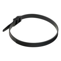 Lot de 50 colliers de cablage 9x 350mm noir - zenitech