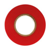 Rouleau adhesif 19mm x 20m rouge - zenitech