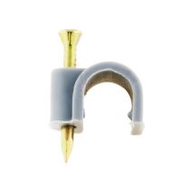 20 attaches plastiques d8 gris - zenitech
