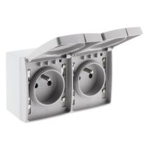 Double prise 16a 2p+t etanche - ip55- orok
