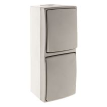 Mixte vertical: va & vient + prise 16a 2p+t etanche - ip55- orok