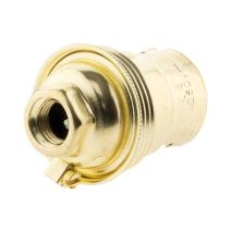 Douille b22 acier laitonne simple bague borne de terre